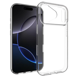 TPU védőtok iPhone 17 Pro Max készülékhez - átlátszó