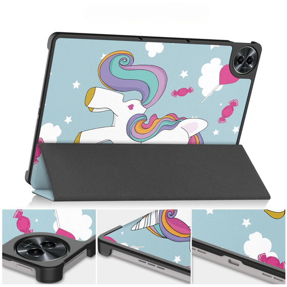 Tok Realme Pad 2, Smartcase, unicorn