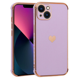 Telefontok a Apple iPhone 13, Electro heart, lila