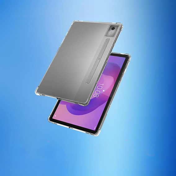 Tok Lenovo Idea Tab Pro 12.7" készülékhez, szilikon, átlátszó