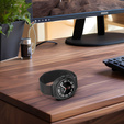 Milánói karkötő szíj a Samsung Galaxy Watch Ultra 47mm (2025 / 2024), Fekete