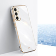 Tojás Samsung Galaxy A35 5G, Glamour CamShield, fehér