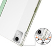 Tok Lenovo Tab M11, Smartcase Hybrid, tolltartó résszel, zöld