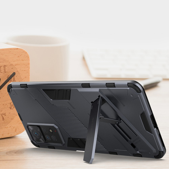 Tok Xiaomi Redmi Note 11 Pro 4G / 5G, Military kickstand, kék