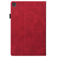 Tok Samsung Galaxy Tab S6 Lite, Classic, tolltartóval, piros