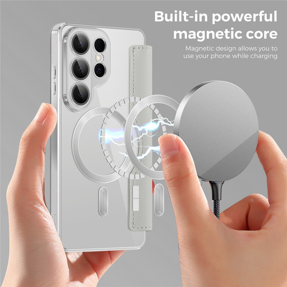 RFID pénztárca MagSafe flip tok kameravédelemmel Samsung Galaxy S26 Ultra készülékhez