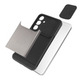 Telefontok a Samsung Galaxy S24, ERBORD CamProtect Slide Camera, szürke gunmetal