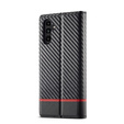 Pattintható tok a Samsung Galaxy A55, Carbon LC.IMEEKE, fekete