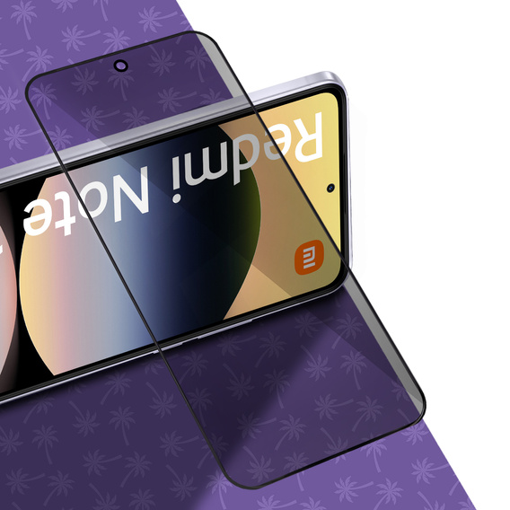 Shy Palm Privacy edzett üveg Xiaomi Redmi Note 14 5G-hez