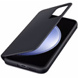 Eredeti Samsung tok a Galaxy S23 FE, S View Wallet Cover, fekete