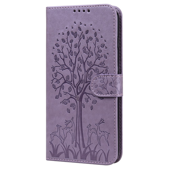 Pattintható tok a Motorola Moto G22, tree, lila
