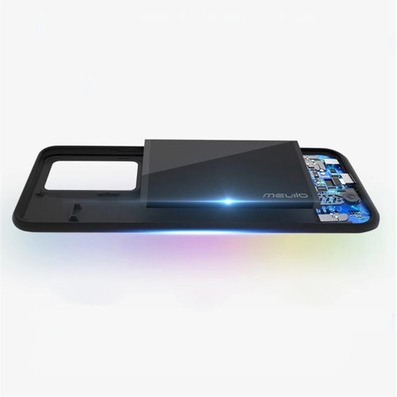Tok 4800mAh akkumulátorral Samsung Galaxy S21 készülékhez, fekete