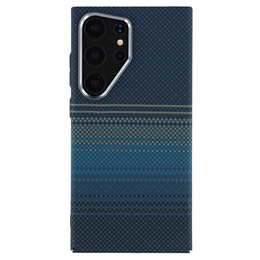 Tok Samsung Galaxy S25 Ultra, Carbon Fiber MagSafe, kék