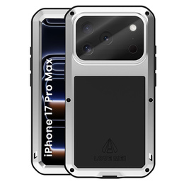 Páncélozott tok edzett üveggel iPhone 17 Pro Max készülékhez