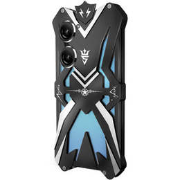 Páncélozott tok Asus Zenfone 9 5G, Aluminum Alloy, fekete