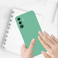 Telefontok a Samsung Galaxy A36 5G, Silicone Lite, kék