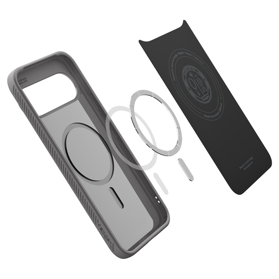 Spigen Liquid Air MagSafe tok Google Pixel 10 Pro XL-hez, Márványszürke