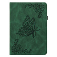 Tok Lenovo Tab M11, Butterfly, zöld