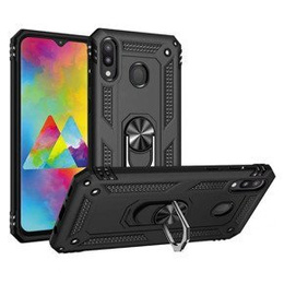 Páncélozott telefontok a Samsung Galaxy A20E, Nox Case Ring, fekete