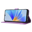 Pattintható tok a Oppo A17, Wallet Smart Magnet, lila