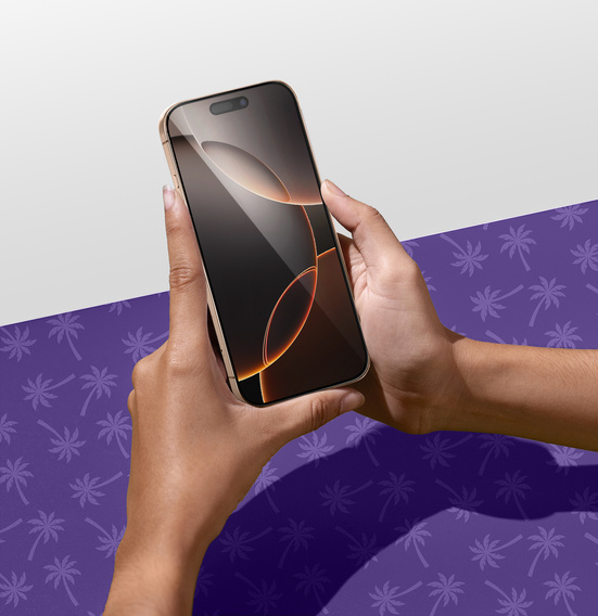 Shy Palm Privacy edzett üveg iPhone 16 Pro-hez