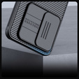 Tok Samsung Galaxy S24 FE, páncélozott Nillkin, CamShield Pro, fekete