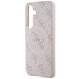 Guess HC MagSafe PU 4G Ring Classic Logo tok Samsung Galaxy S24-hez