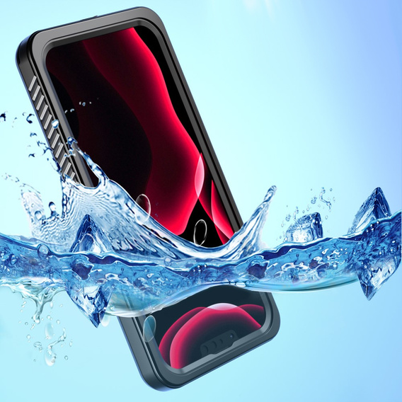 IP68 vízálló tok a iPhone 13 Pro Max, fekete