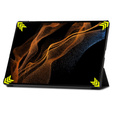 Tok Samsung Galaxy Tab S9 Ultra, Smartcase, fekete