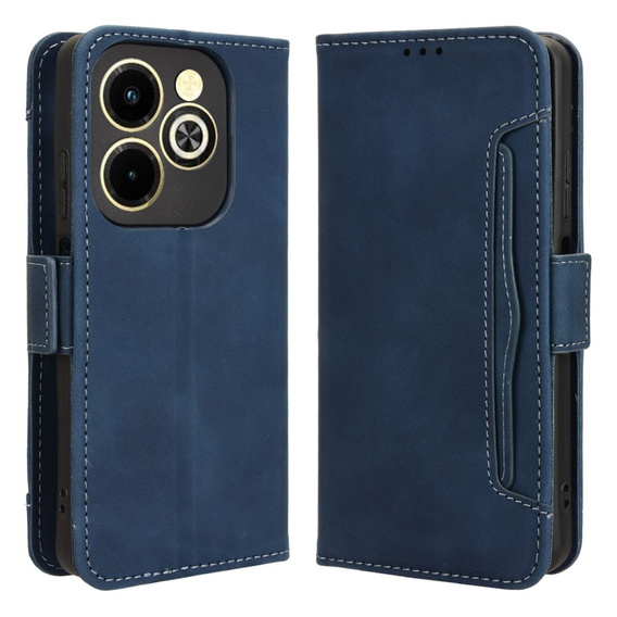 Pattintható tok a Infinix Hot 40i, Card Slot, sötétkék