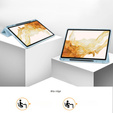 Tok Samsung Galaxy Tab S10+ Plus, Smartcase tolltartóval, kék