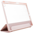 Tok iPad 10.2 2021 / 2020 / 2019, Smartcase Hybrid, tolltartó résszel, rózsaszín