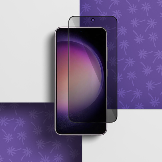 Shy Palm Privacy edzett üveg Samsung Galaxy S23-hez