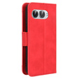 Pattintható tok a T Phone 3 5G, Card Slot, piros