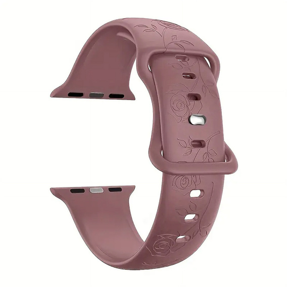 Szilikon szíj Apple Watch 1/2/3/4/4/5/6/7/8/9/SE/ULTRA/ULTRA 2 42/44/45/45/49MM órához
