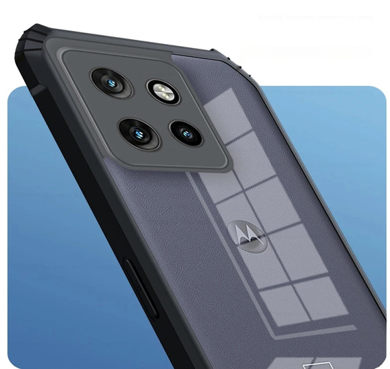 Telefontok a Motorola Edge 50 Neo / Motorola ThinkPhone 25, AntiDrop Hybrid, fekete