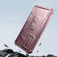 Páncélozott tok a Samsung Galaxy A55, Dexnor Full Body (Two Frames), rózsaszín