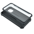 Páncélozott tok a iPhone 12/12 Pro, Dexnor Full Body, fekete