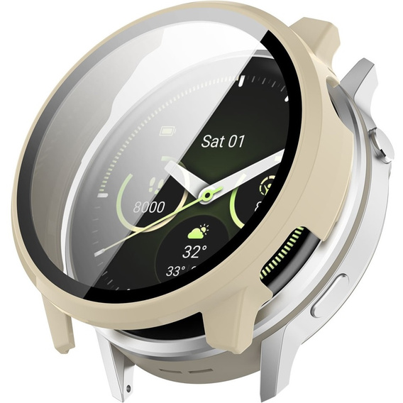 2 az 1-ben tok + edzett üveg a Garmin Venu 4 41 mm-es modellhez