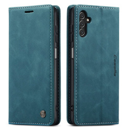 CASEME tok Samsung Galaxy A04S / A13 5G, Leather Wallet Case, zöld