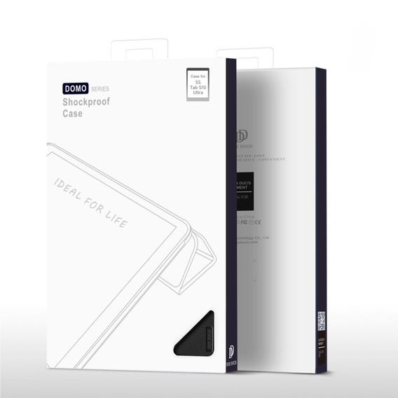Tok Samsung Galaxy Tab S10 Ultra-hoz, Dux Ducis Domo, fekete