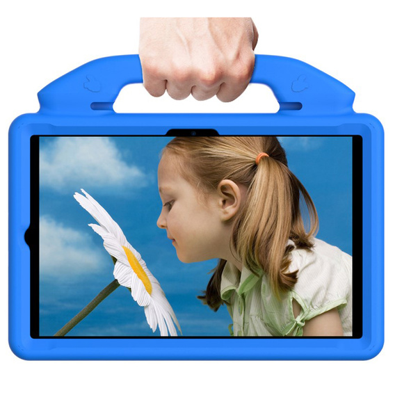 Gyermek tok Samsung Galaxy Tab A7 10.4 2022 / 2020 / Huawei MatePad 10.4 2022 / 2020, gyermek tok fogantyúval, kék