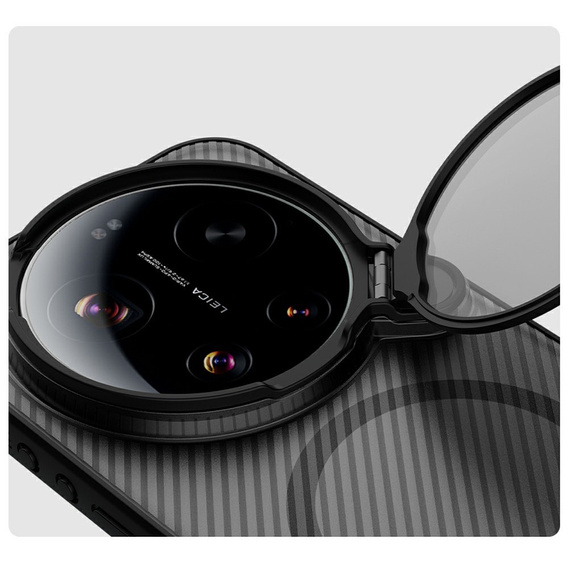 Nillkin CamShield Prop mágneses tok Xiaomi 17 Ultra készülékhez, fekete