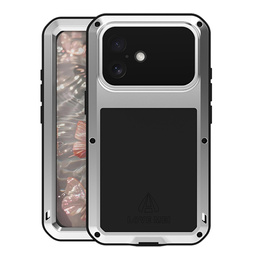 Páncélozott tok edzett üveggel iPhone 17-hez