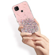 Telefontok a Xiaomi Redmi 9C, Glittery, rózsaszín