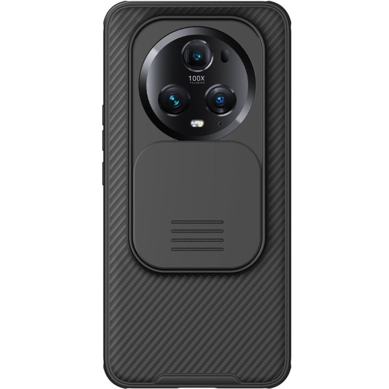 Tok Honor Magic 5 Pro, páncélozott Nillkin, CamShield Pro, fekete