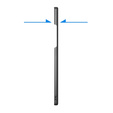 MOFI Slim Telefontok a Samsung Galaxy S22 Ultra, fekete
