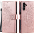 Pattintható tok a Samsung Galaxy A05s 4G, Mandala, kék