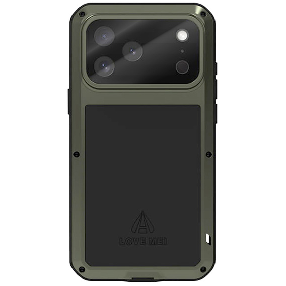 Páncélozott tok edzett üveggel iPhone 17 Pro Max készülékhez