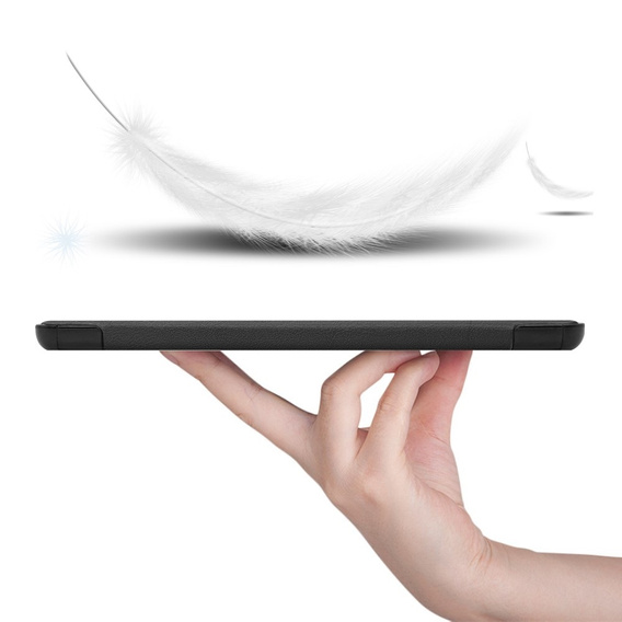 tok Samsung Galaxy Tab S9 FE-hoz, háromrétegű, fekete